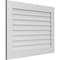 Ekena Millwork Vertical Surface Mount PVC Gable Vent: Non-Functional, w/3-1/2"W x 1"H, Standard Frame, 38"W x 28"H GVPVE38X2801SN - alternate 3